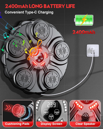 Macchina da Boxe Musicale LED™